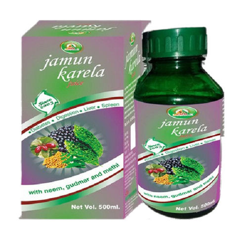 Jamun Karela Juice With Neem Gudmar Methi - 500Ml Age Group: For Adults