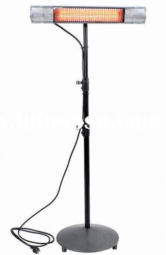 Electric Patio Heaters - Metal Body & Frame, 2500 W Power | Multicolor, Portable Installation, Ideal for Outdoor Patios & Gardens, 1-Year Warranty