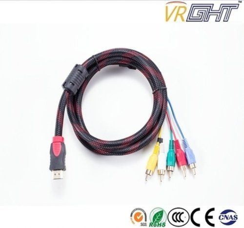 1.5m High Quality 5RCA HDMI Cable for 1.4V