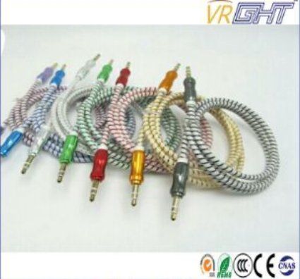 Available In Multiple Color 5M 3.5Mm-3.5Mm Male To Female Audio Cable