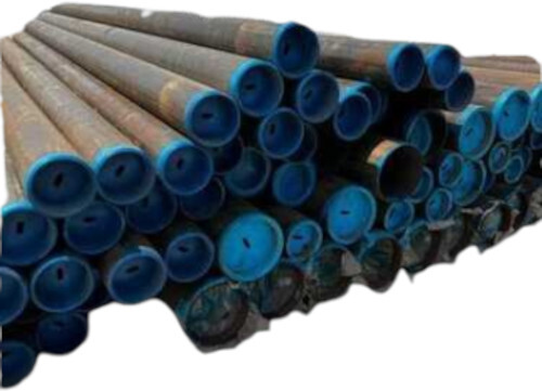 API 5L X65 ERW Pipes - Carbon Steel Size Range 14" - 72" Black Color Electric Resistance Welded Thickness Customizable Suitable for Fluid Gas and Hydraulic Applications