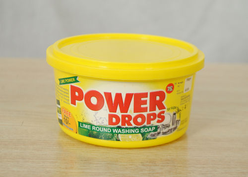 Lime Round Washing Soap (Power Drops)