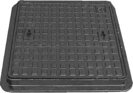 Black Cast Iron Manhole Covers