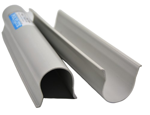 प्लास्टिक लाइट ग्रे पोल्ट्री वाटर चैनल