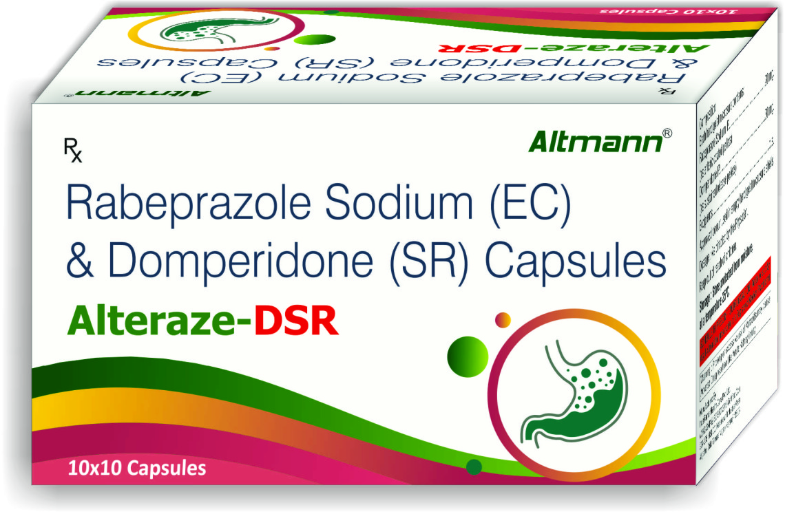 Rabeprazole सोडियम 20mg Ec और Domperidone 30mg Sr कैप्सूल