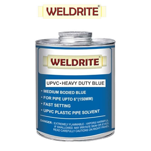 Weldrite Heavy Duty UPVC Blue Solvent Cement