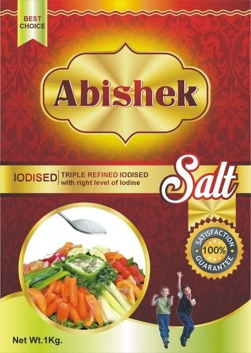 Triple Refined Iodised Abishek Table Salt Application: Industrial