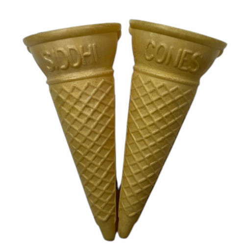 Softy Ice Cream Cones - Color: Brown