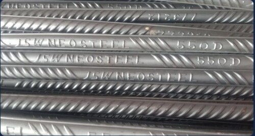Tmt Steel Bar 550D - Application: Construction