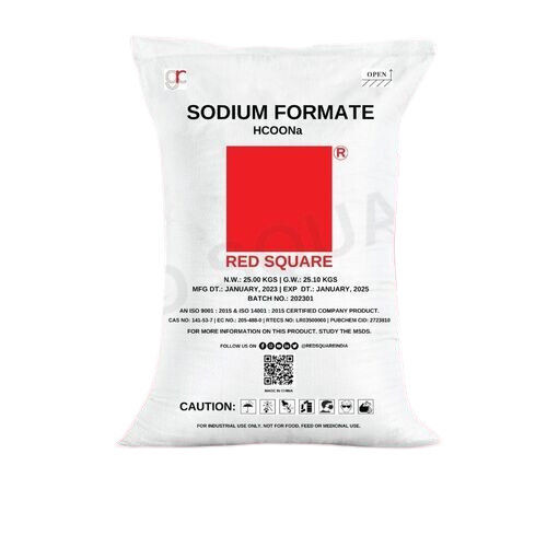 Red Square Sodium Formate HCOONa