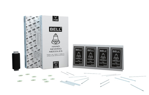 Bell Crewels Hand Sewing Needles - Color: Silver