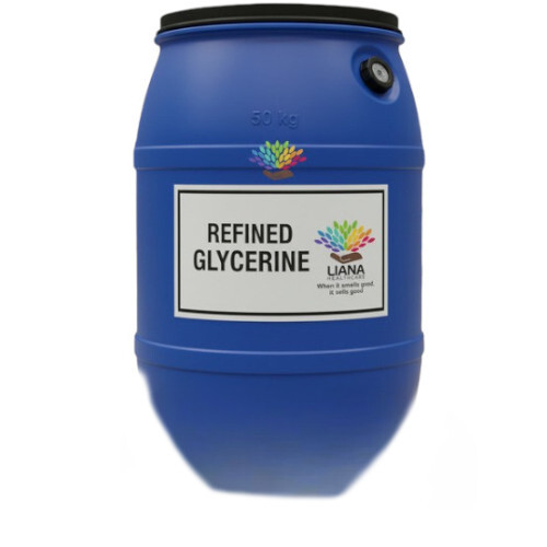 Cosmetic Grade Glycerine - 100% Pure Herbal Drums | Colorless Appearance, Ideal for Soap Making, Cosmetic and Pharma Applications
