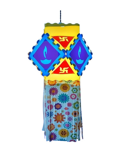 Lotus Flower for Diwali Decoration with Stunning Light Effect for Indoor and Outdoor - Plastic, 2 Feet, Multicolor | Energy Saving, Versatile Lighting Options
