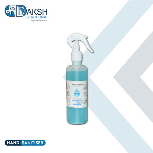 Alcohol Based Liquid Hand Sanitizer 250Ml Age Group: Adults