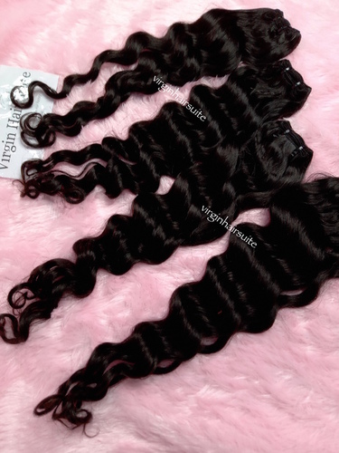 Black Double Weft Virgin Hair