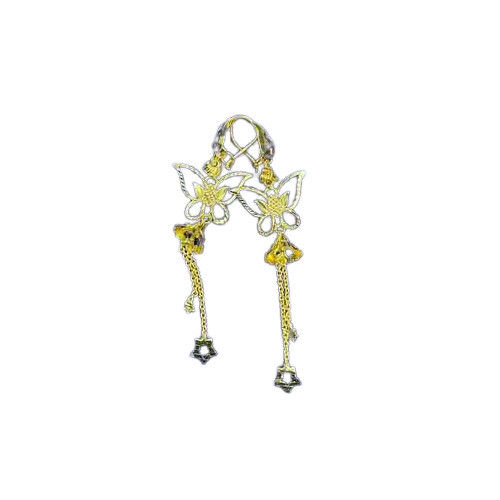 Fancy Gold Earring