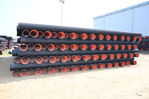 200Mm Round Socket Joint 6M Length Black Dwc Pipe For Sewerage And Drainage Diameter: 200 Millimeter (Mm)