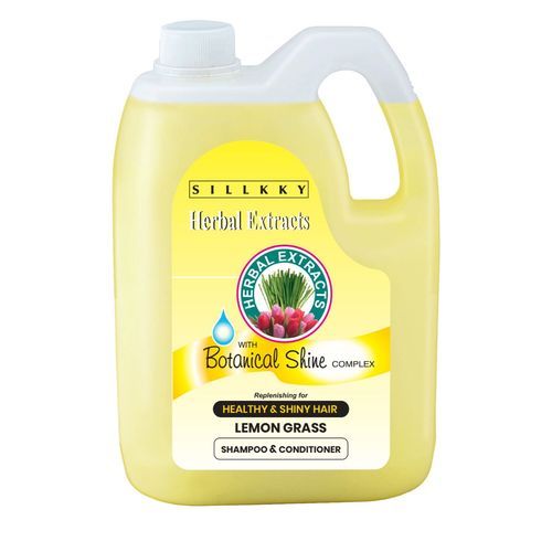 Sillkky Herbal Extracts Lemon Grass Shampoo And Conditioner - 5L Gender: Female