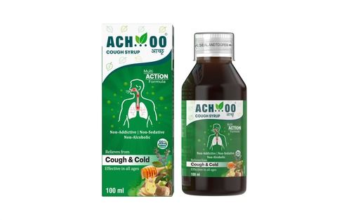 Herbal Medicine Achoo Ayurvedic Cough Syrup 100Ml - With Goodness Of Honey, Tulsi And Mulethi