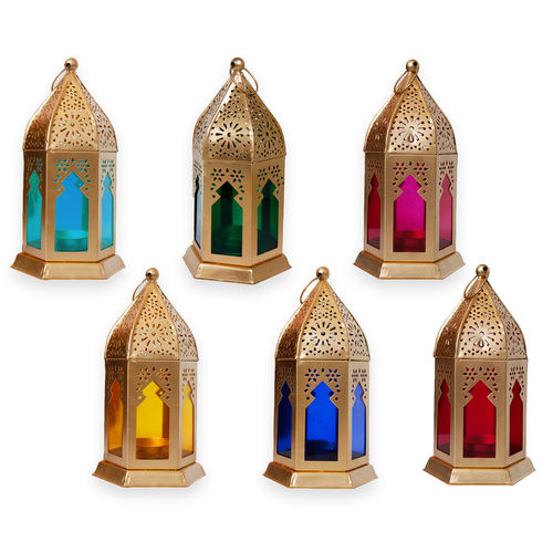 7 Inch Morrocan Lantern Hanging Lantern