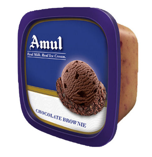 500 Gram Food Grade Sweet And Delicious Eggless Amul Chocolate Ice Cream 