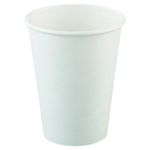 White 200 Ml, Plain Light Weight Disposable Paper Glass For Events And Parties