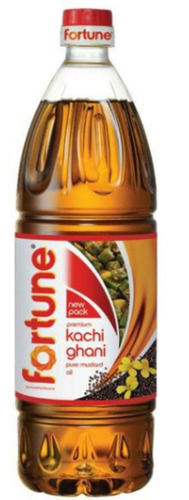 500 Ml Food Grade Liquid Fortune Premium Kachi Ghani Pure Mustard Cooking Oil 