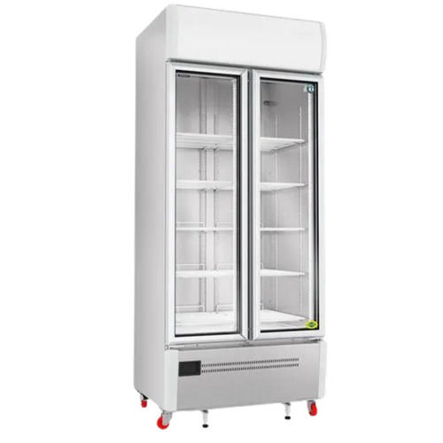 White 803 Liter Storage 220 Voltage 50 Hertz Electric Upright Showcase Cooler