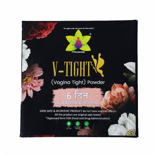 V-tight प्राकृतिक और आयुर्वेदिक पाउडर क्रीम बनाने के लिए पाउडर और जेल मिलाएं (परिणाम 6 दिनों के उपयोग के बाद शुरू होते हैं)