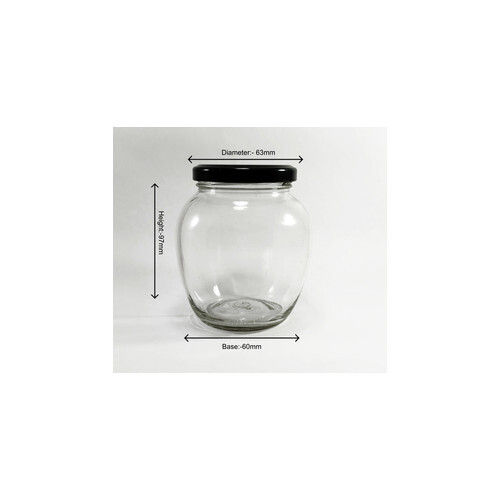 350 ml Matki Apple Glass Jar