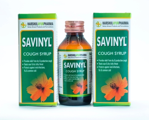 SAVINYL Cough Syrup 100 ml (Pack of 1x 3 Bottles) 