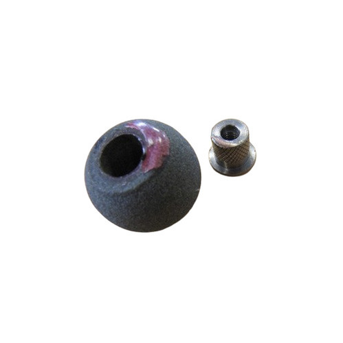 Norton Gas Diffuser Stone - Premium Saint Gobain Alundum Optimized Pore Volume for Consistent Gas Flow Ideal for Oil Foam Testing