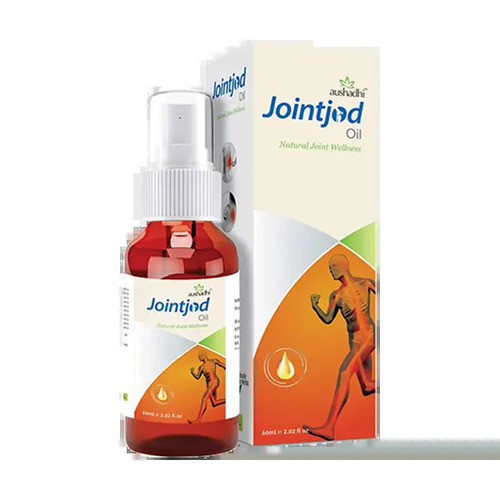 Jointjod Ayurvedic Pain Relief Oil - 60ml | Herbal Anti-Inflammatory Formula for Arthritis, Enhances Blood Circulation and Reduces Stiffness, Natural Ingredients with Analgesic Properties