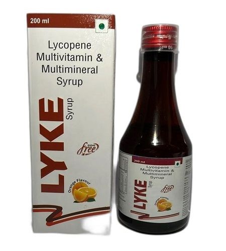 Lyke Lycopene Multivitamin & Multimineral Syrup 200Ml Pack General Medicines