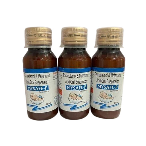 Mysafe-P Paracetamol and Mefenamic Acid ओरल सस्पेंशन आयु समूह: बच्चे