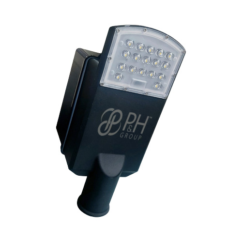 30 Watts King Solar Semi Integrated Street Light - Aluminum, 100wp Panel, Crystal White Color | Energy Efficient, IP65 Rated, 3 Step Dimming, 5 Year Warranty, Low Maintenance
