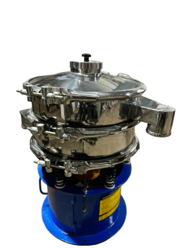 Floor Mounted Stainless Steel Body Vibro Sifter - Capacity: 50-70 Kg
