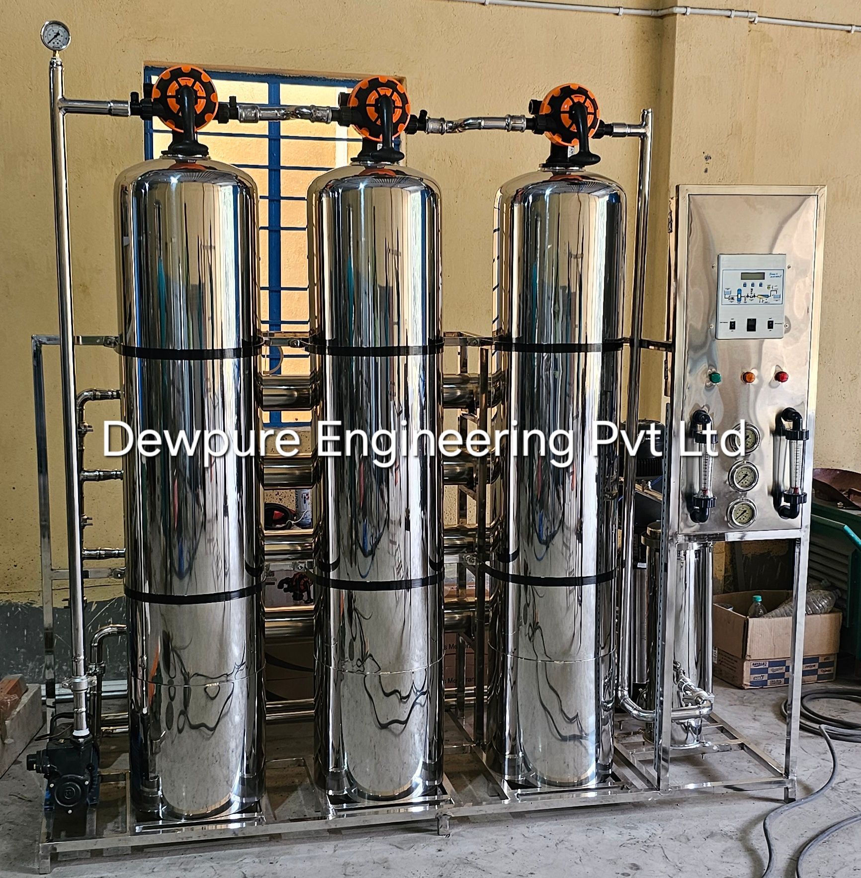 Automatic Ss Ro Plant - Material: Stainless Steel