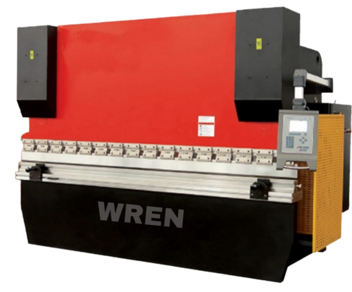Hydraulic Press Brake Machine - Color: Red & Black