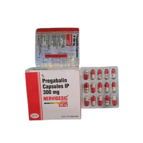 Pregabalin Capsule - 300 mg, Medical & Pharmaceutical Grade, 100% Purity, Ideal for Hospital & Clinical Use, Store in Cool & Dry Place