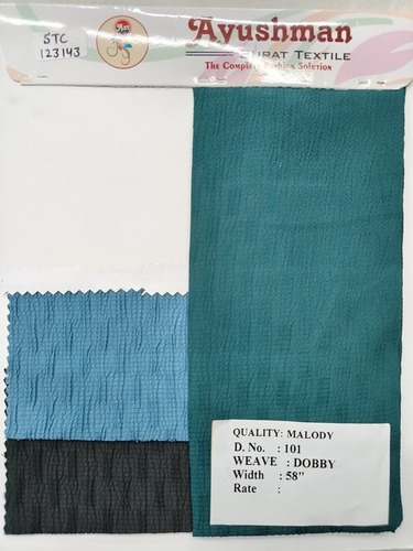Melody Cotton Shirting Fabric - Soft Lightweight Casual Material | Anti-Wrinkle, Breathable, Comfortable Feel, Suitable for All Seasons