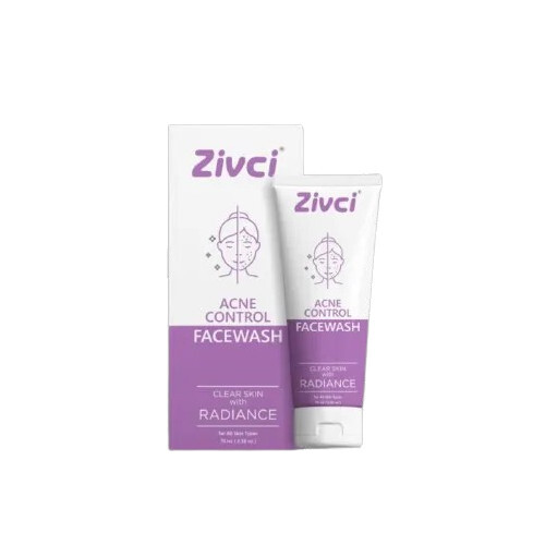 Acne Control Face Wash - Herbal Gel Formula, Gentle Cleansing for All Skin Types, Balances Oil Production and Unclogs Pores, Soothes Inflammation and Promotes Clear Skin