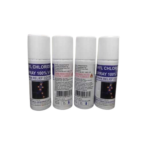 Amrut's Dolcin Spray - Ethyl Chloride BP 100mg, Fast-Acting Relief for Pain and Muscle Soothing, Non-Greasy Cold Spray with Pleasant Scent