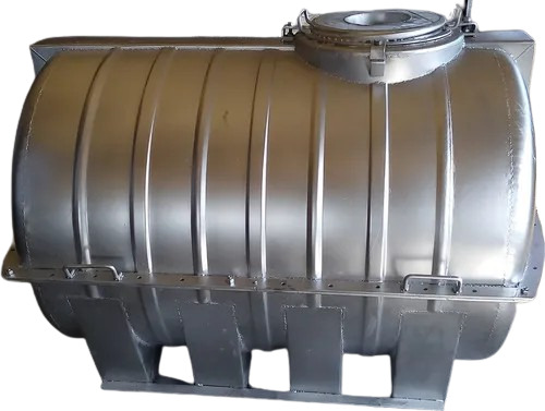 Rotomolding Horizontal Water Tank Mold - Stainless Steel 1000 Liter Durable Silver Cylindrical Design Rust and Corrosion Resistant Space Efficient for Low Ceiling Heights