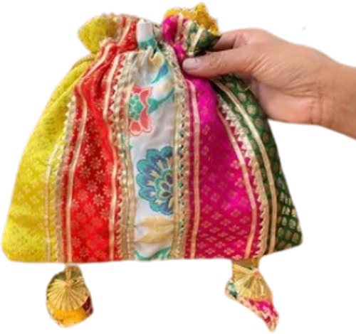 Potli Bags - Material: Cotton Fabric