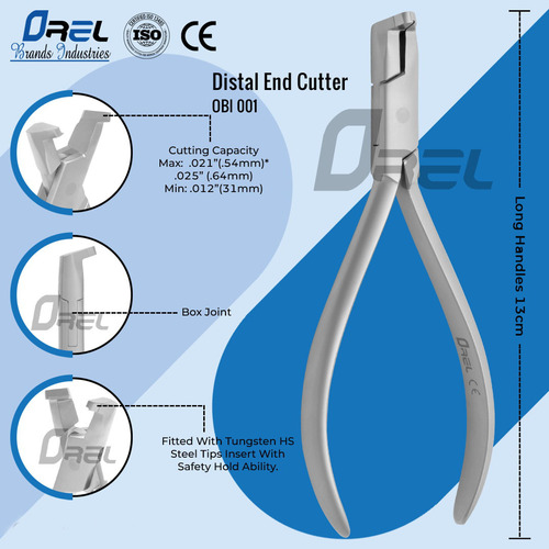 Distal End Cutter For Professionals Orthodontic Pliers