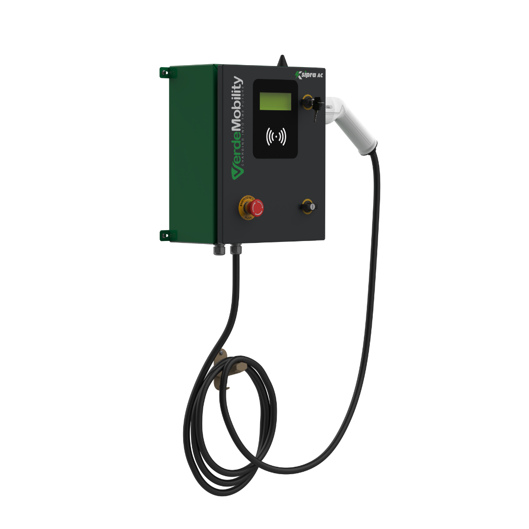 Verdemobility Level 2 - 7.4Kw Ac Ev Home Charger - Color: Black