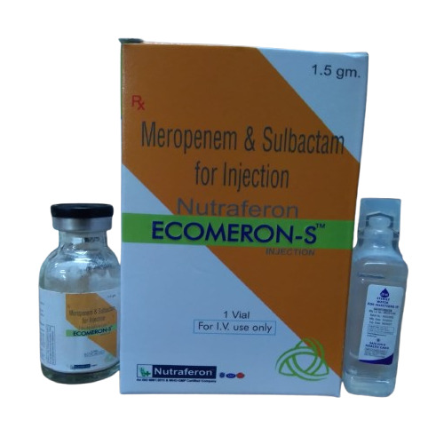 Meropenem & Sulbactam Injection 1.5 Gm - Dosage Form: Powder