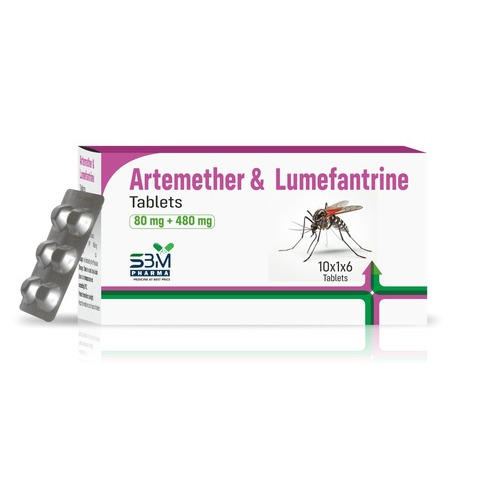 Artemether & Lumefantrine Tablets 80Mg+480Mg - Grade: Pharmaceutical Grade