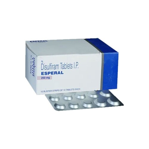 Esperal Tablet (Disulfiram) - Ingredients: Disulfiram